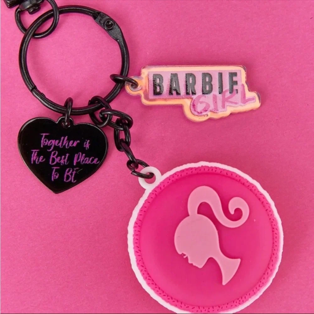 Barbie Macaron Design Keychain, Barbie Keychain